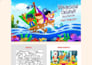 draw whimsical watercolor children book illustration